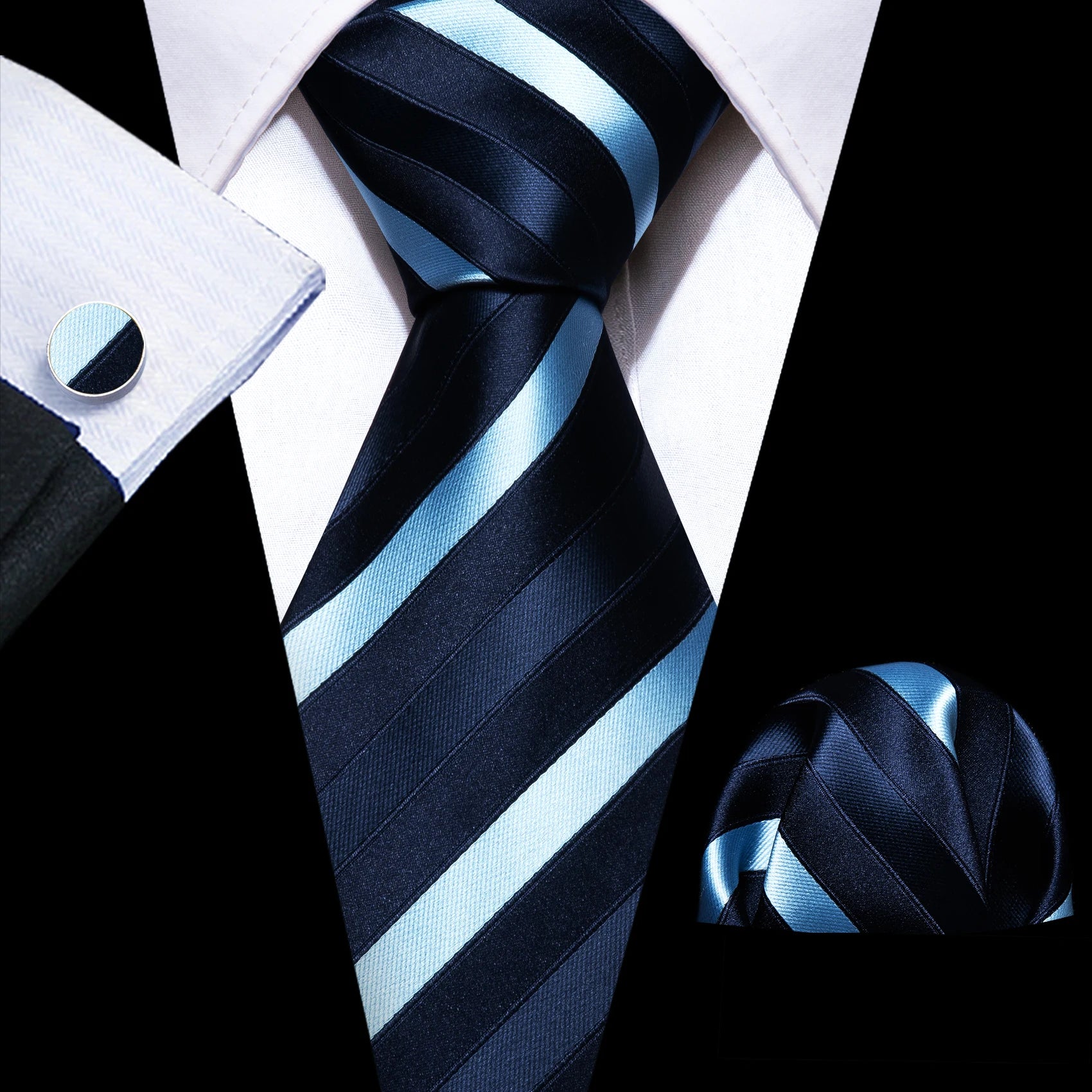 Regent™ Striped Silk Tie Set