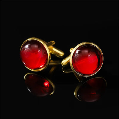 The Regent Crystal Cufflinks