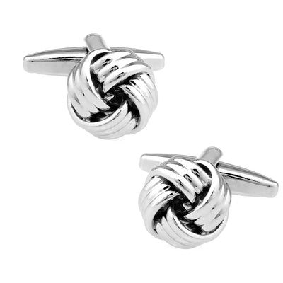 The Windsor Black Knot Cufflinks