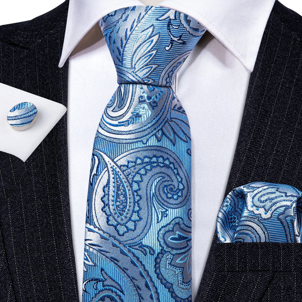 Blue Meridian Tie & Accessories Set