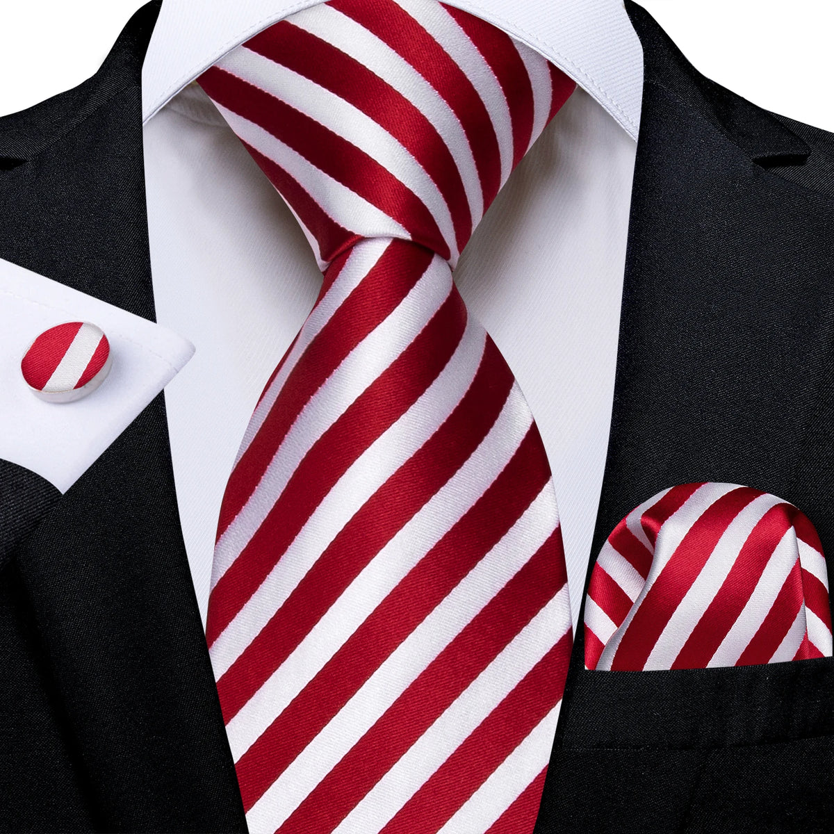 The Regent Stripe Tie Set
