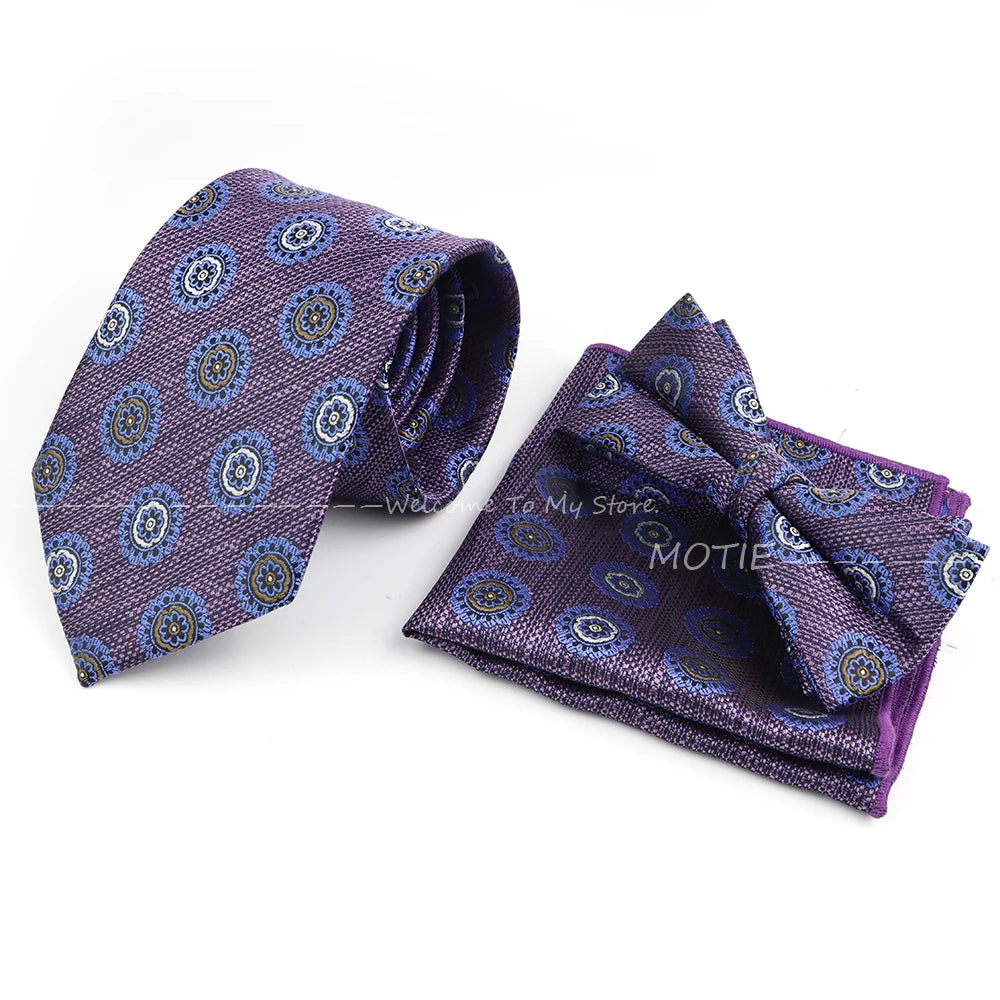 The Milan Collection – 3-Piece Luxury Tie Set