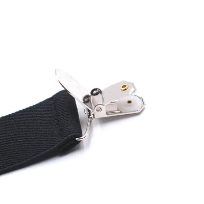 Classic X-Back Suspenders – Adjustable 4-Clip Braces for Men