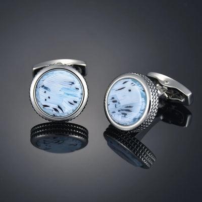 EternaStone Round & Oval Cufflinks