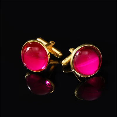 The Regent Crystal Cufflinks