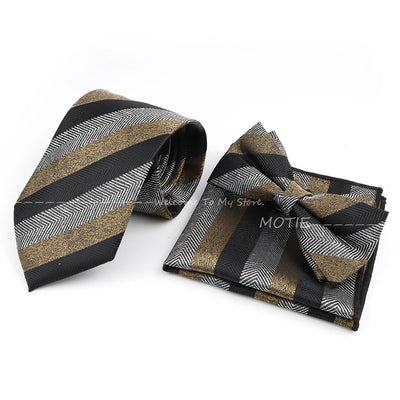 The Milan Collection – 3-Piece Luxury Tie Set