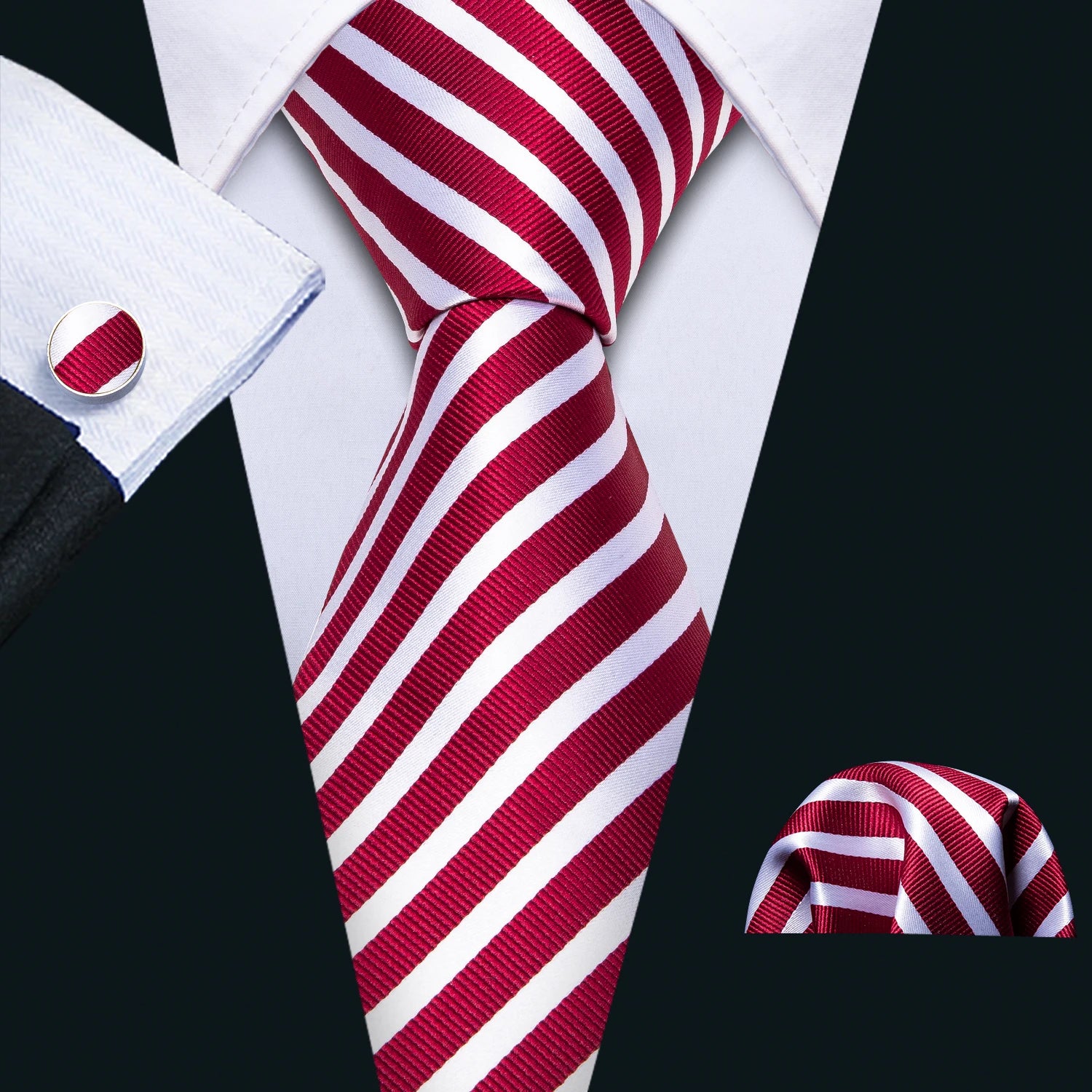 Regent™ Striped Silk Tie Set
