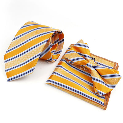 The Milan Collection – 3-Piece Luxury Tie Set