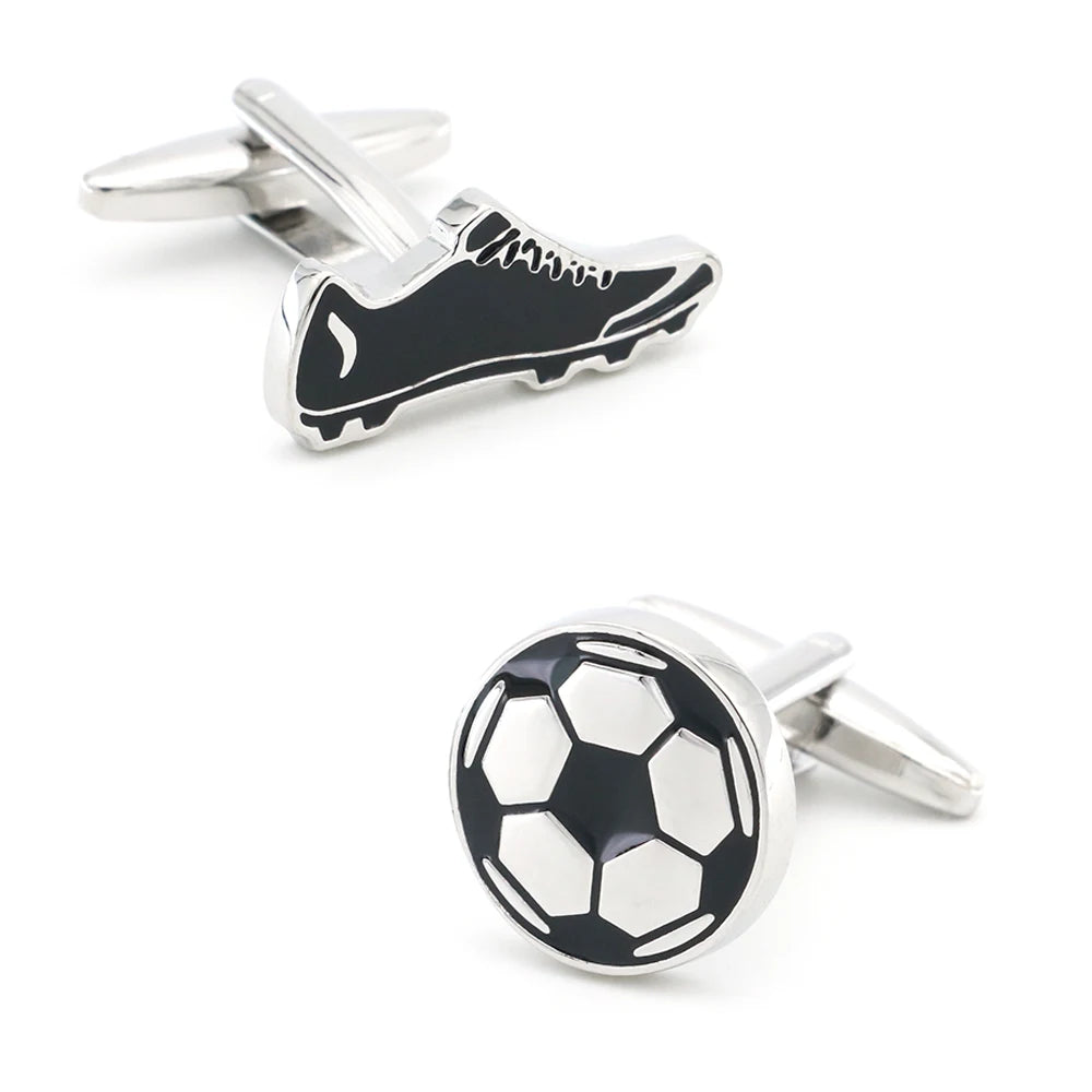 Sports Ball Brass Cufflinks