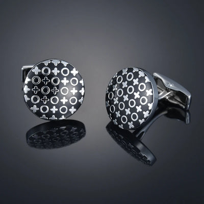 EternaStone Round & Oval Cufflinks