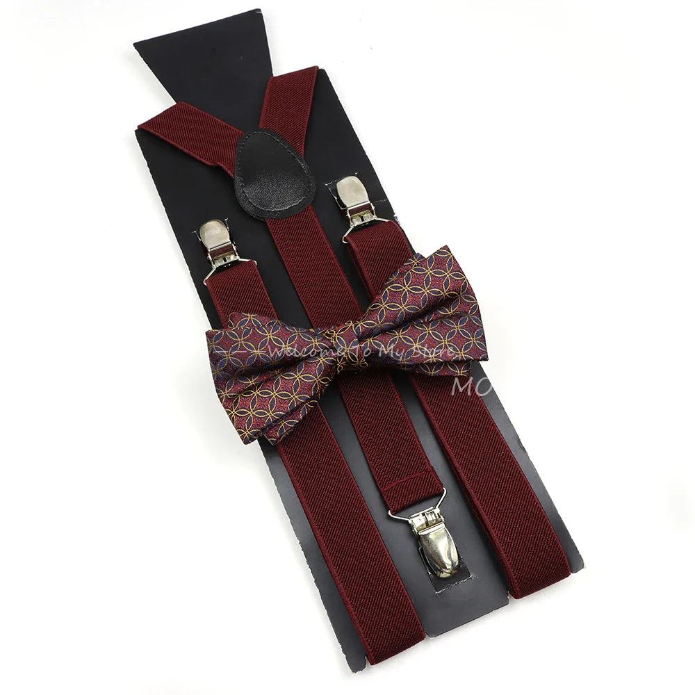 Langford Striped Suspenders