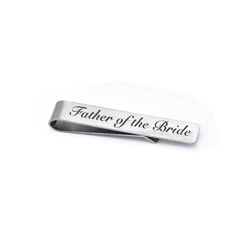 Classic Stainless Steel Men’s Tie Clip