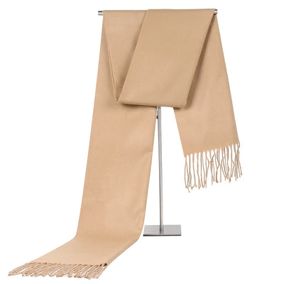 Velano Classic Cashmere-Feel Scarf – Timeless Warmth and Effortless Style