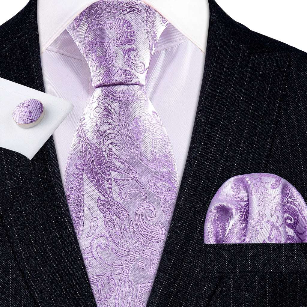 Violet Heritage Tie & Accessories Set