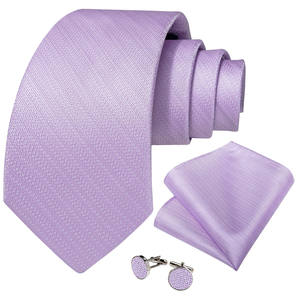 Elliot Textured Tie & Formal Accessories Set – 3 Piece