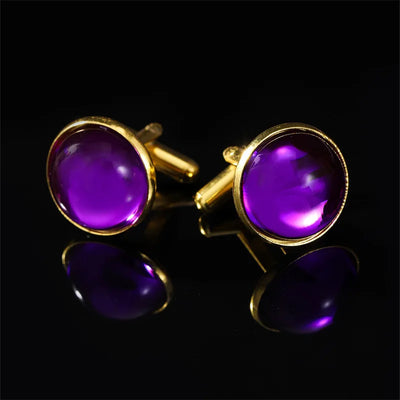 The Regent Crystal Cufflinks
