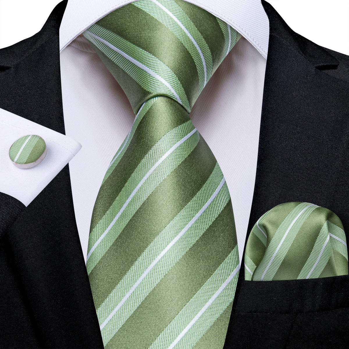 The Regent Stripe Tie Set