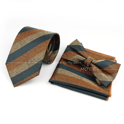The Milan Collection – 3-Piece Luxury Tie Set