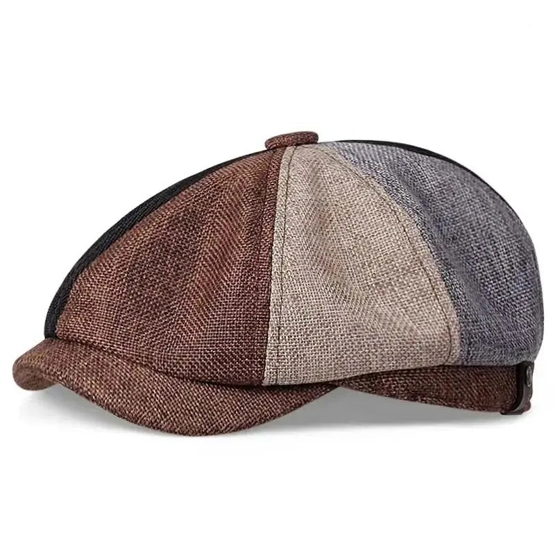 BristolCap™ Retro Peaky Blinders Beret – Classic Octagonal Newsboy Hat for Men