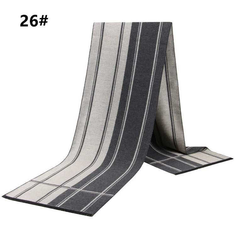 Marquis Cashmere Scarf – Refined Warmth for the Distinguished Man