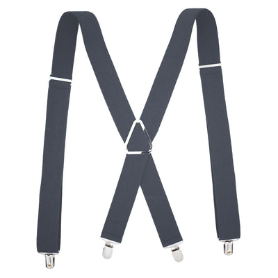 Classic X-Back Suspenders – Adjustable 4-Clip Braces for Men