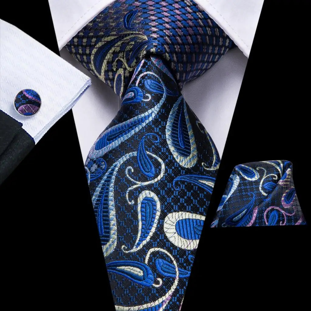 Crimson & Purple Paisley