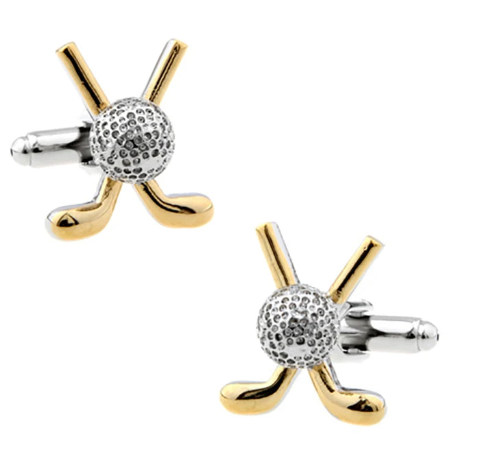 Sports Ball Brass Cufflinks