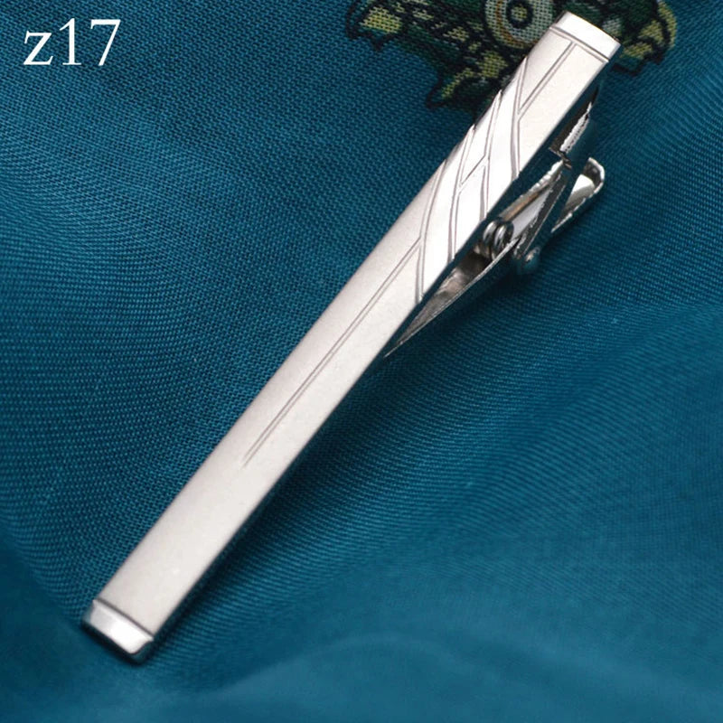 Silver Regent™ Diamond Tie Clip