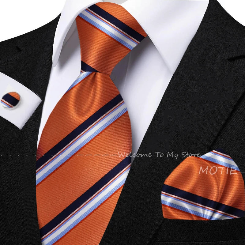 The Lancaster Striped Tie Set