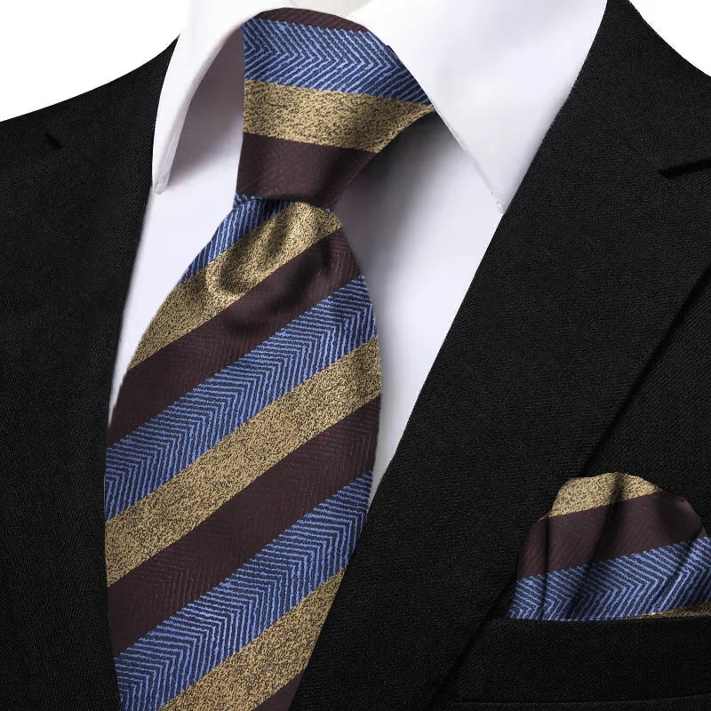 The Milan Collection – 3-Piece Luxury Tie Set
