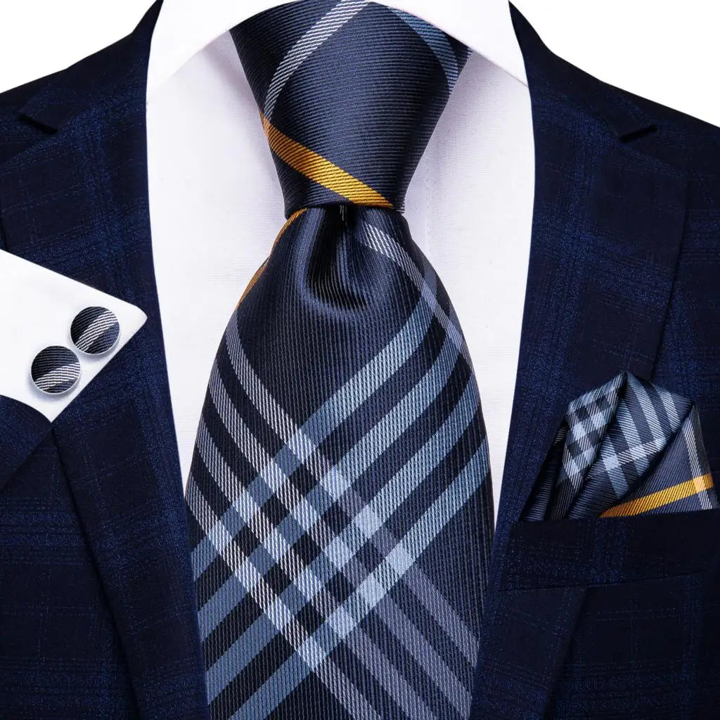 Blue Elite Dot & Plaid