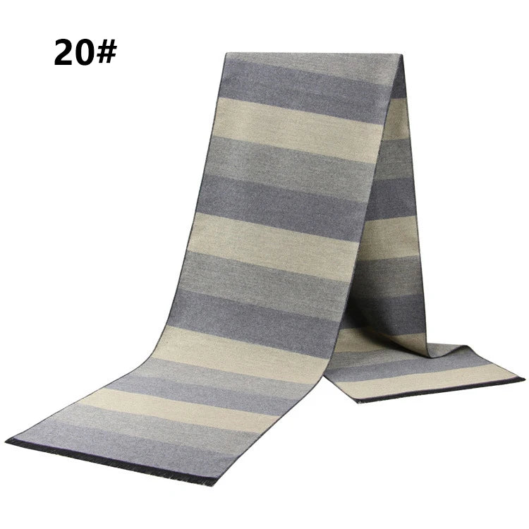 Marquis Cashmere Scarf – Refined Warmth for the Distinguished Man