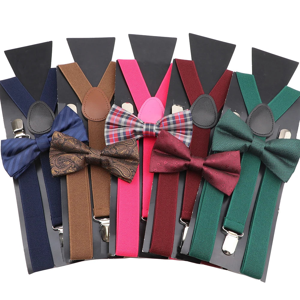 The Pembroke Bowtie & Suspenders Set