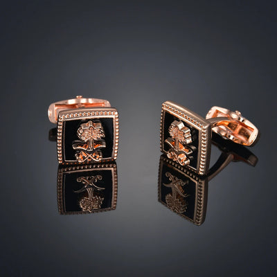EternaStone Round & Oval Cufflinks