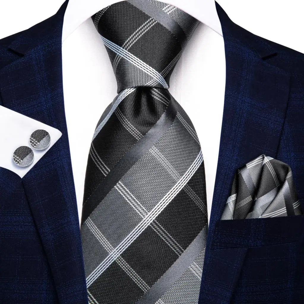 Blue Grey Plaid