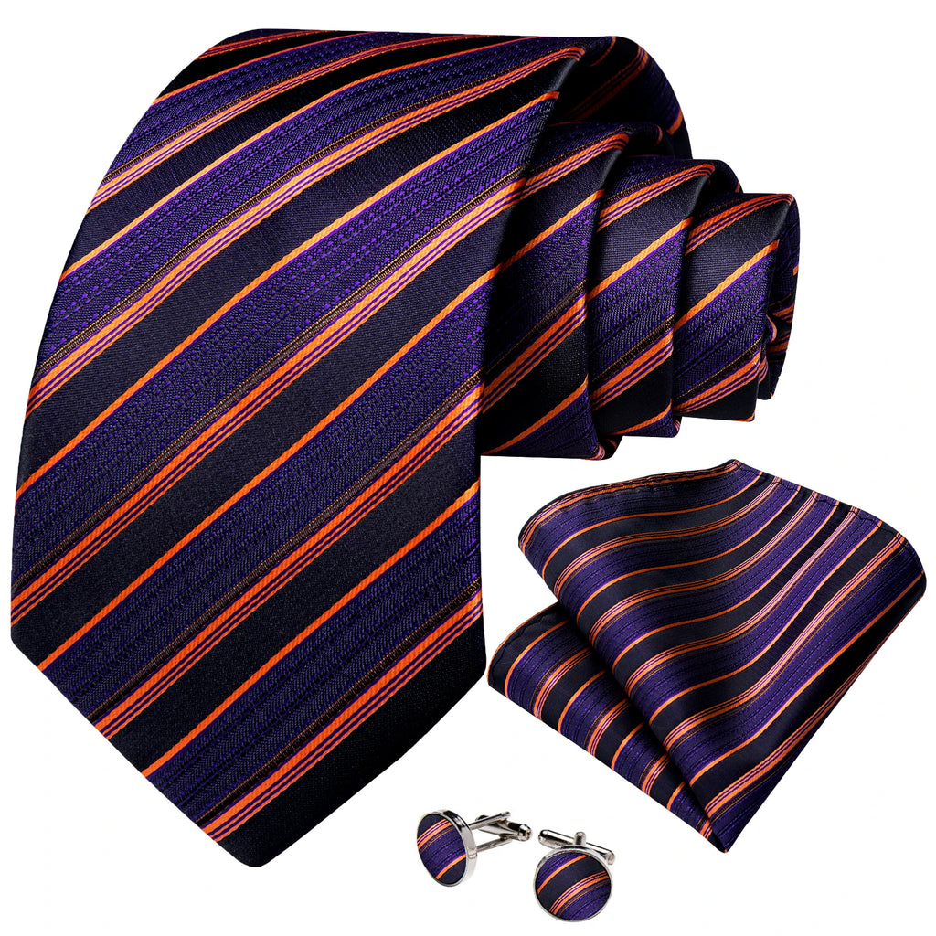 The Regent Stripe Tie Set