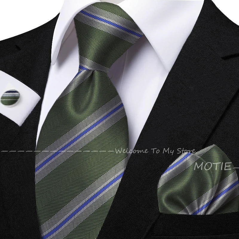 The Lancaster Striped Tie Set