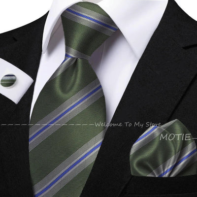 The Lancaster Striped Tie Set
