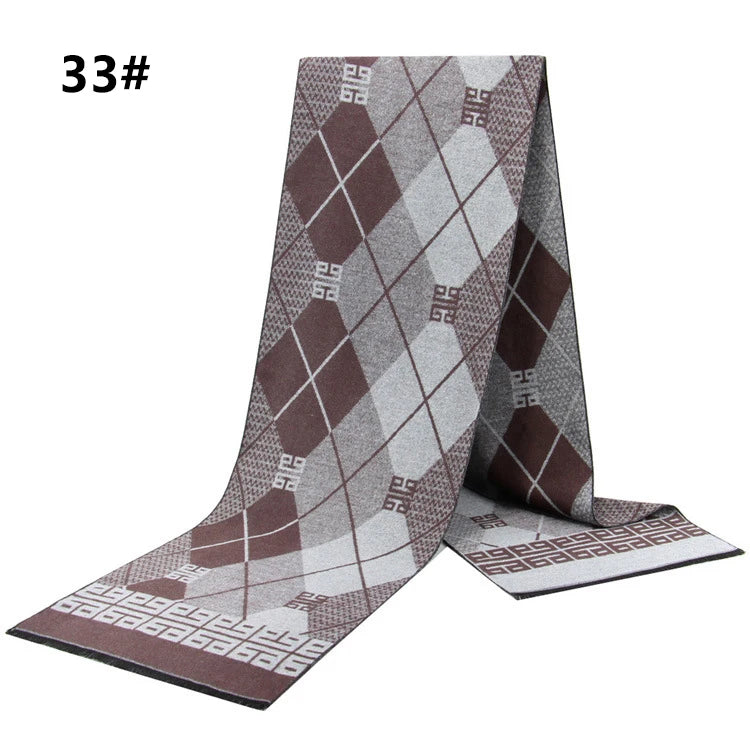 Marquis Cashmere Scarf – Refined Warmth for the Distinguished Man