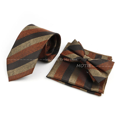 The Milan Collection – 3-Piece Luxury Tie Set