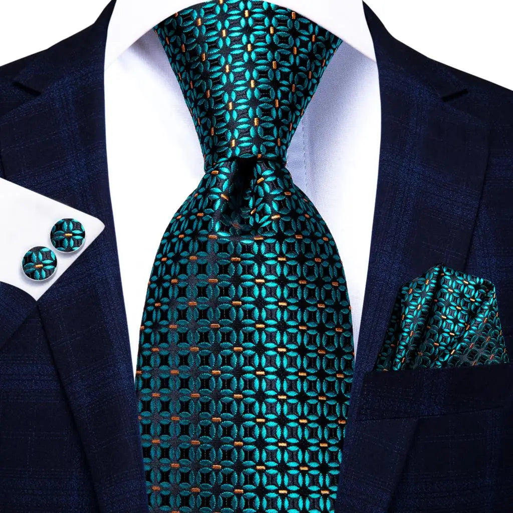 Peacock Blue Paisley