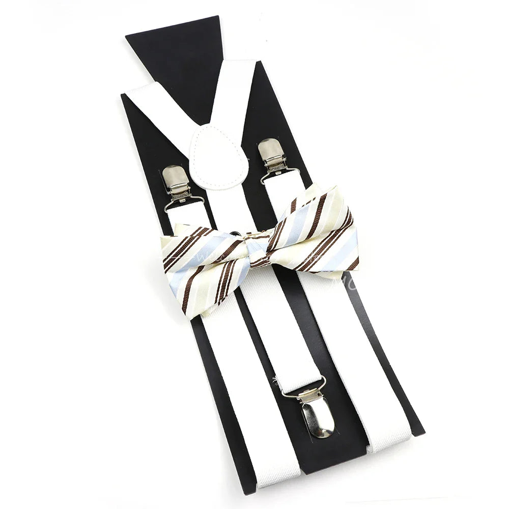 Langford Striped Suspenders