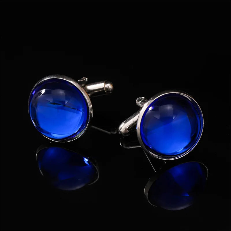 The Regent Crystal Cufflinks