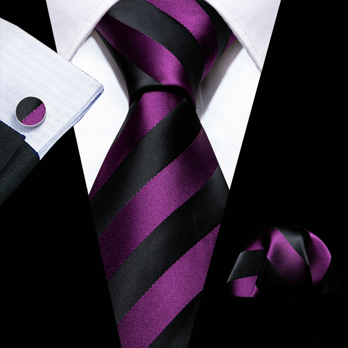 Regent™ Striped Silk Tie Set