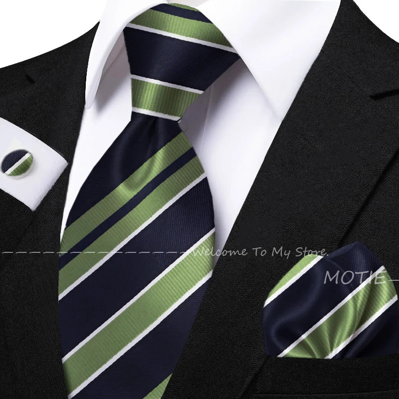 The Lancaster Striped Tie Set