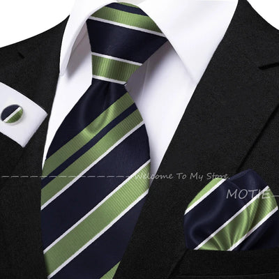 The Lancaster Striped Tie Set