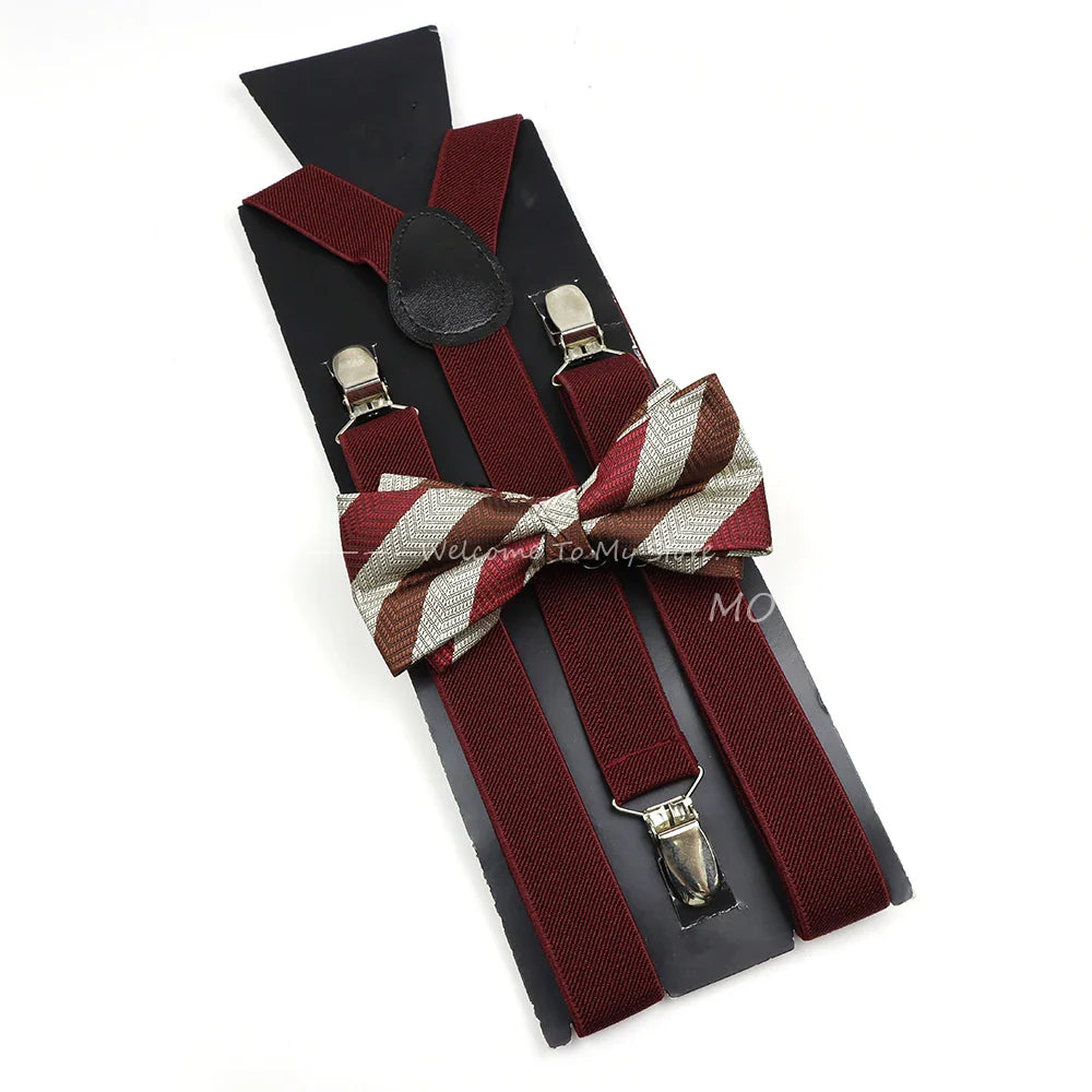 Langford Striped Suspenders
