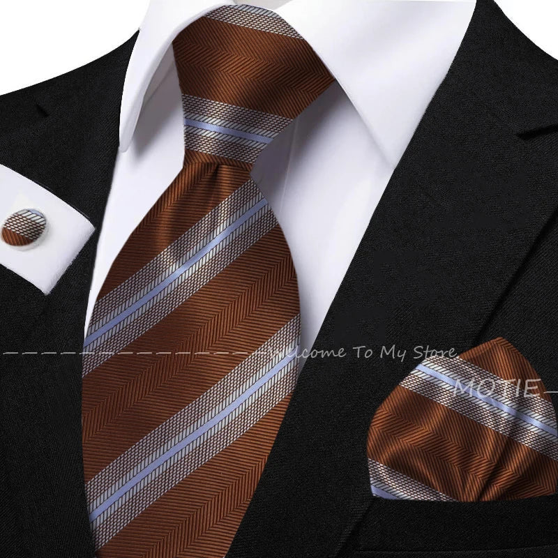 The Lancaster Striped Tie Set
