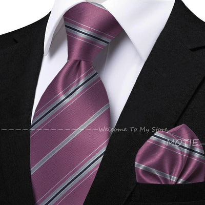 The Lancaster Striped Tie Set