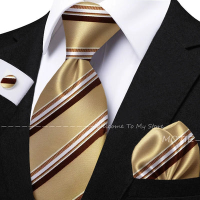 The Lancaster Striped Tie Set